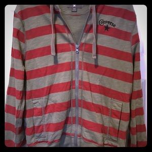 Boys Converse Striped Zippered